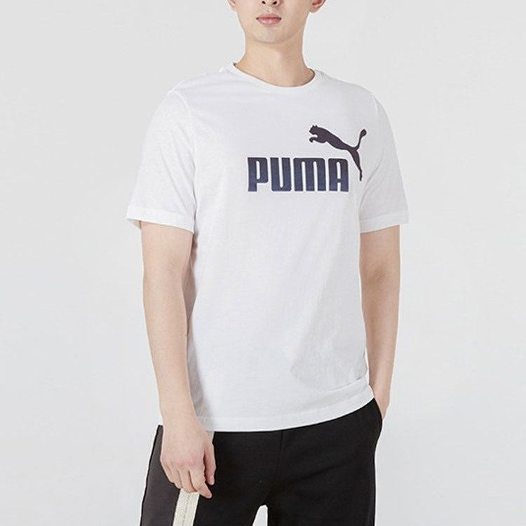PUMA ESS+ Logo Execution T-Shirt 'White' 849563-02
