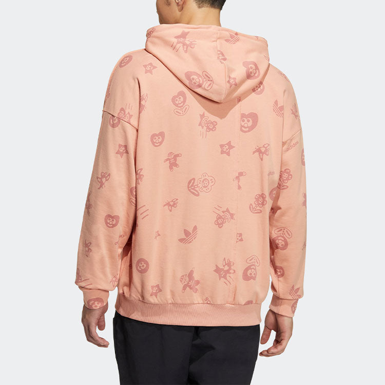 Men's adidas originals Full Print Cartoon Pattern Red Pink HR3464