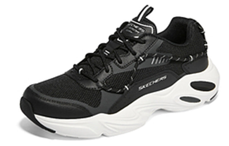 Skechers D'Lites 'Black White' 237430-BKW