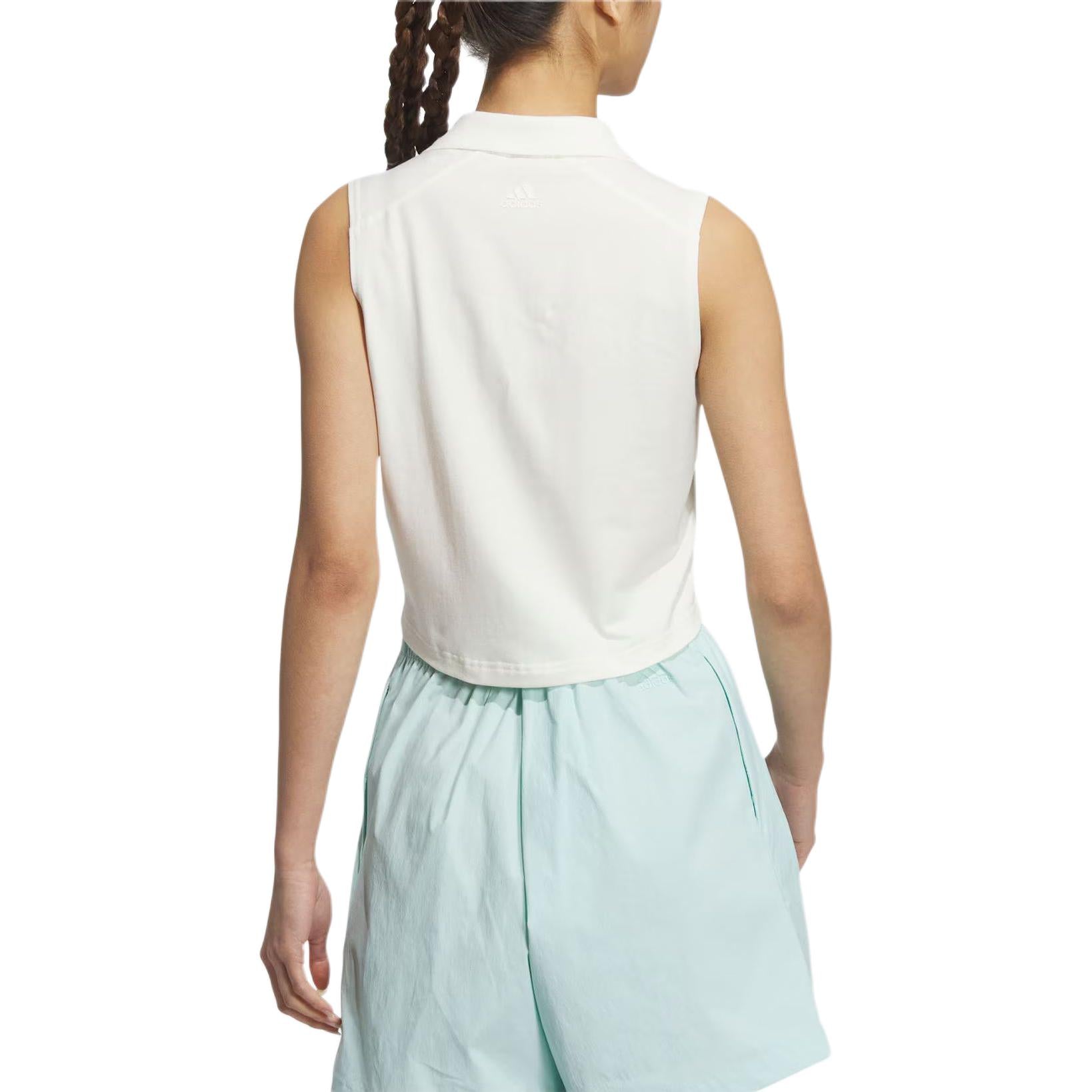 (WMNS) adidas Flower Print Polo Shirt Asia Sizing 'White' JP0722