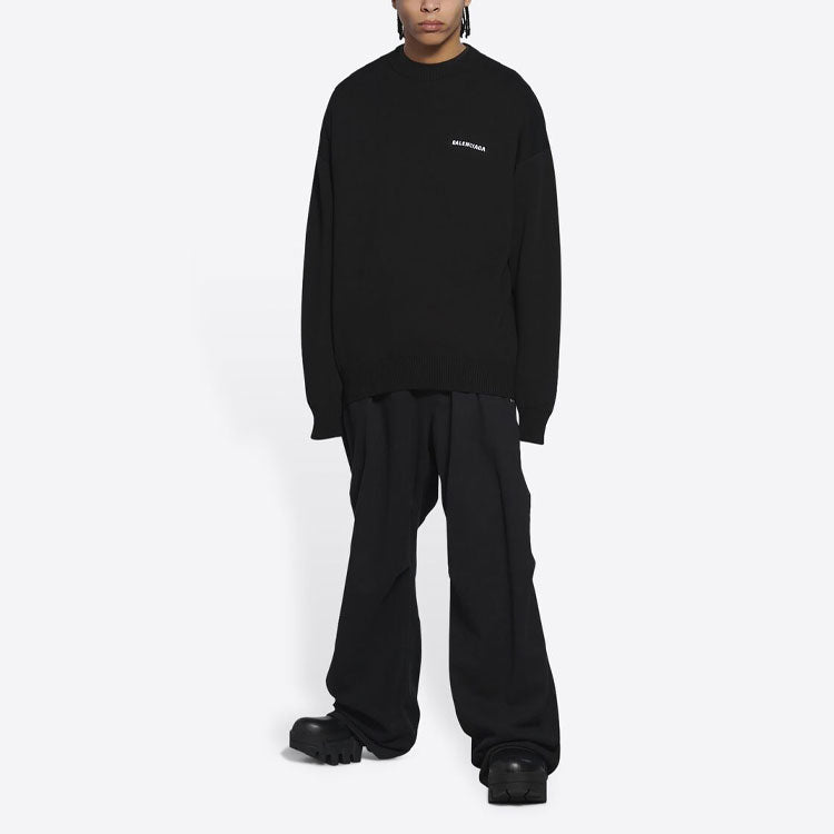 Balenciaga Political Campaign Sweater 'Black' 675292T31761000