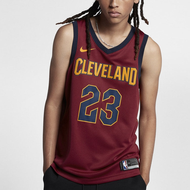 Nike NBA Jersey icon edition Basketball SW Fan Edition Cleveland Cavaliers LeBron James No. 23 Red 864467-677