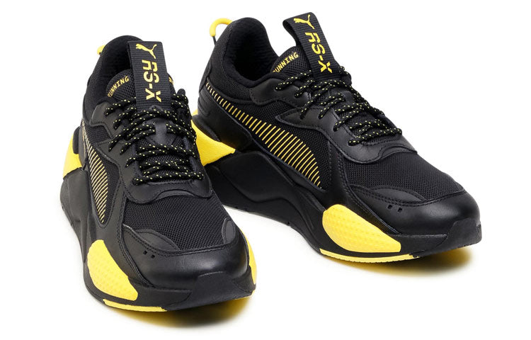 PUMA Rs-x Coreto Running Shoes Black/Yellow 373974-01