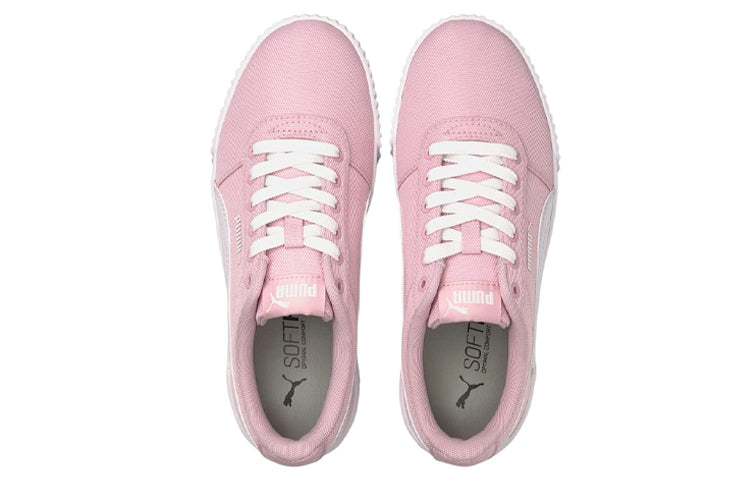 (WMNS) PUMA Carina Canvas Sneakers Pink 368669-06