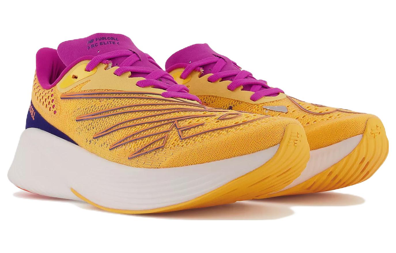 (WMNS) New Balance FuelCell RC Elite v2 'Yellow White' WRCELCO2