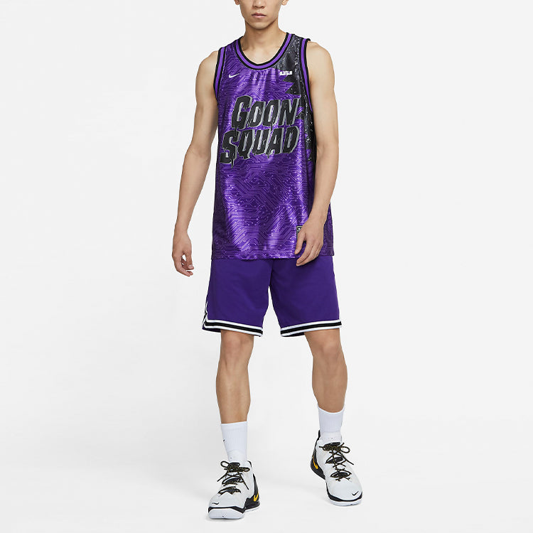 Nike Lebron x Space Jam Basketball Jersey 'Purple Black' DJ3872-560