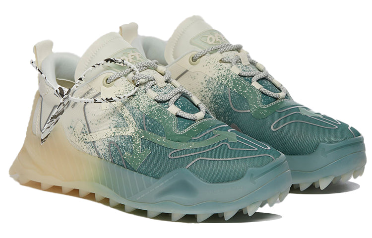 Off-White Odsy-1000 'White Green' OMIA139F21FAB0010455