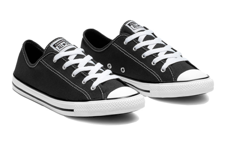 (WMNS) Converse Chuck Taylor All Star Dainty Low Top 'Black' 564982C