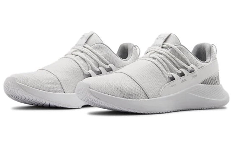 (WMNS) Under Armour Charged Breathe Lace 'White Grey' 3022584-100