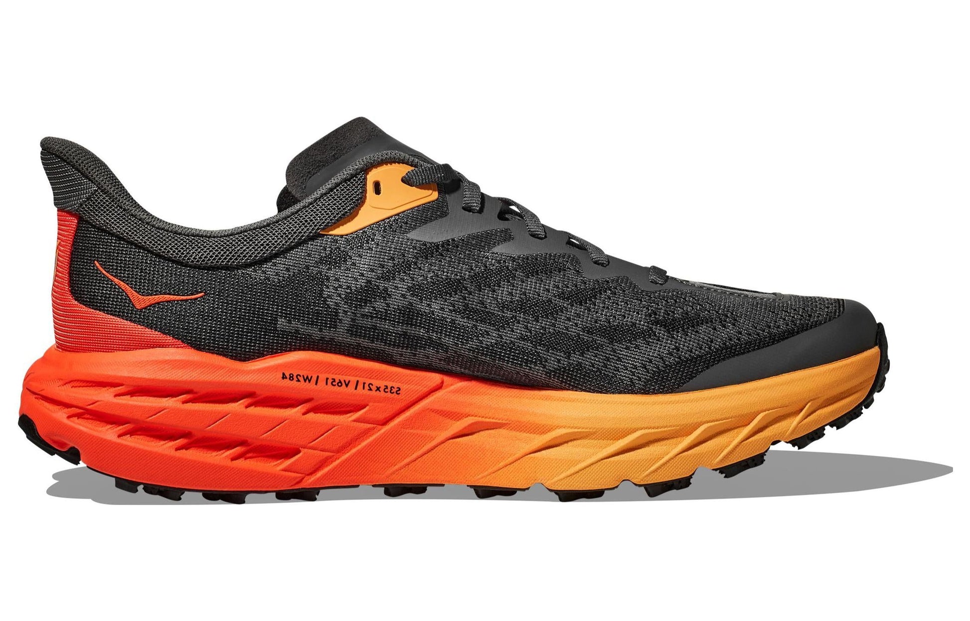 HOKA ONE ONE Speedgoat 5 Wide 'Grey Bright Sunset' 1123159-CFLM