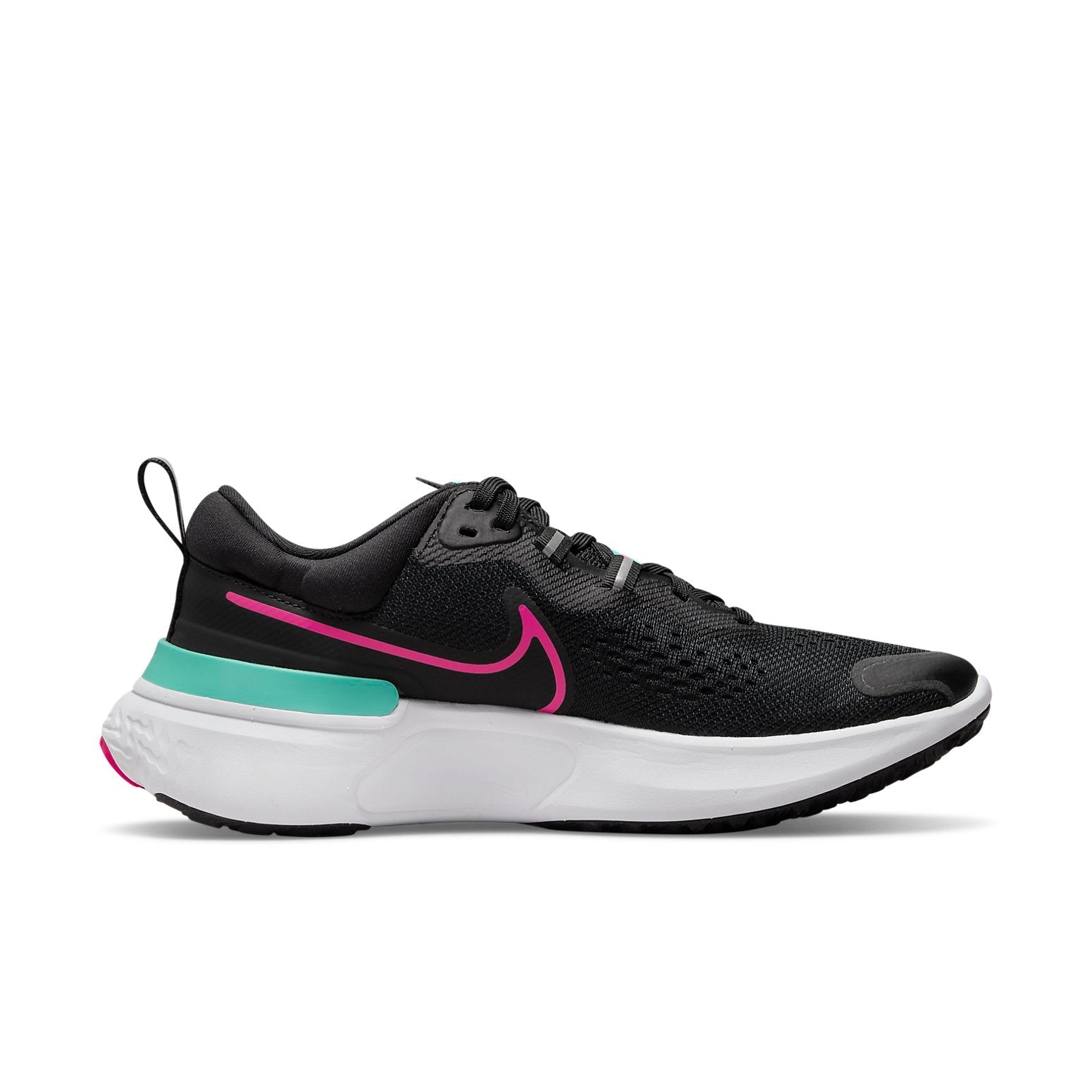 (WMNS) Nike React Miler 2 'Black Pink Prime' CW7136-004