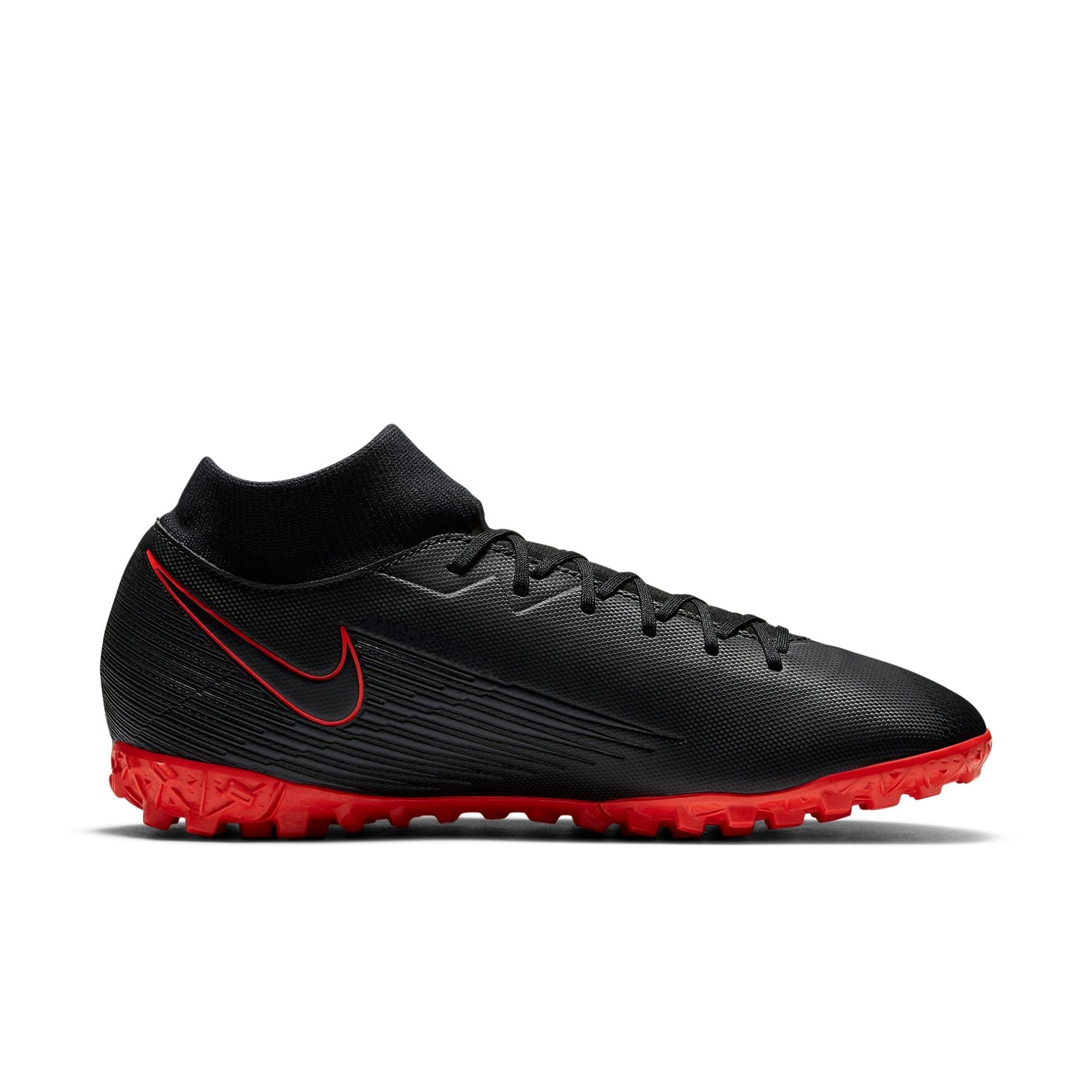 Nike Mercurial Superfly 7 Academy TF Turf 'Black Red' AT7978-060
