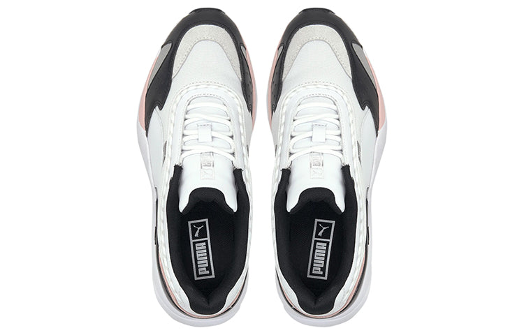 (WMNS) PUMA Lia FS Low White/Black/Silver 373441-01
