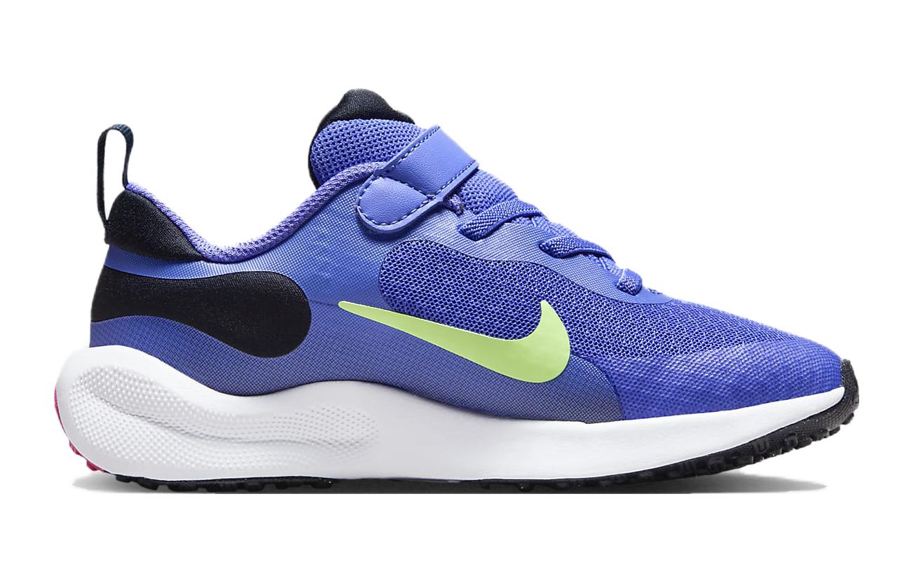 (PS) Nike Revolution 7 'Ultramarine Lime Blast' FB7690-500