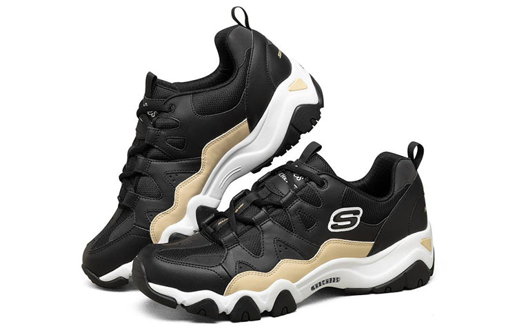Skechers D'Lites 2.0 Running Shoes Black/White 666151-BKNT