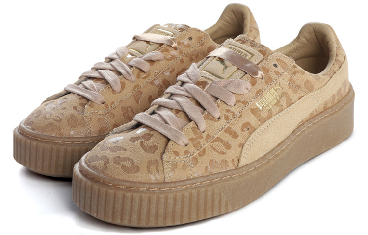 (WMNS) PUMA Suede Platform 'Leopard' 365982-01