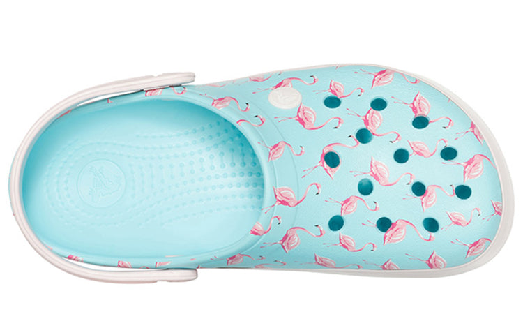 Crocs Classic Clog Pattern Crocs Beach ice blue Sandals 205579-4IU