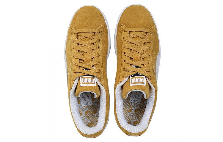 PUMA Suede Classic Shoes Yellow/White 365347-10