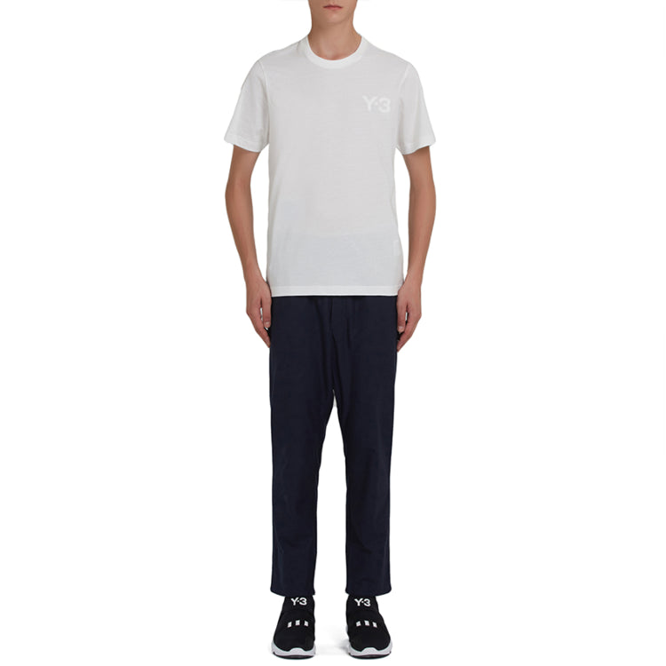 Men's Y-3 Logo Casual Short Sleeve White CY6938-FW