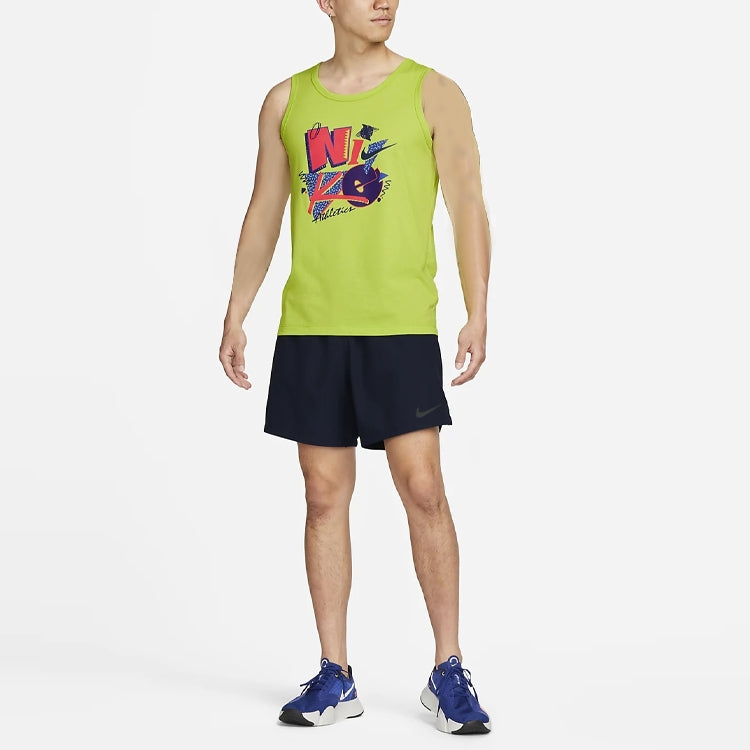 Nike graphic logo vest 'Green' DM6262-321