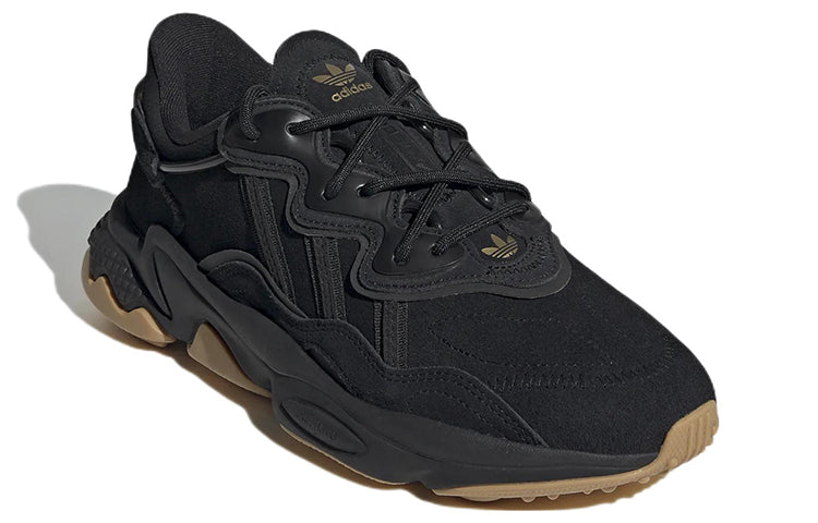 (WMNS) adidas originals Ozweego Athleisure Casual Sports Shoe Black GX4026