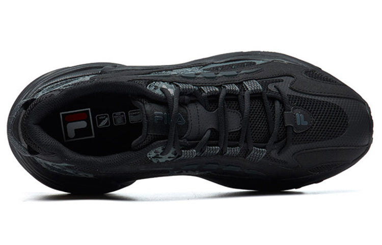 FILA Low-Top Running Shoes Leopard Print Black F12M121105FBK
