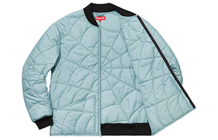Supreme SS19 Spider Web Quilted Work Jacket SUP-SS19-923
