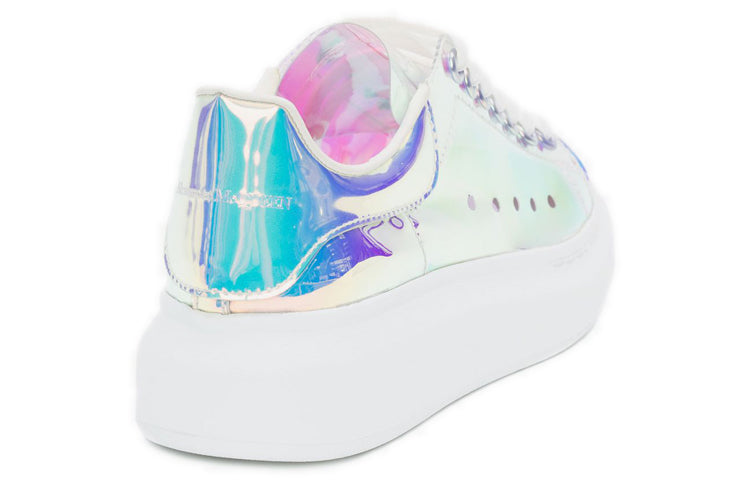 (WMNS) Alexander McQueen Oversized Sneaker 'White Multicolour' 558944W4LF28446