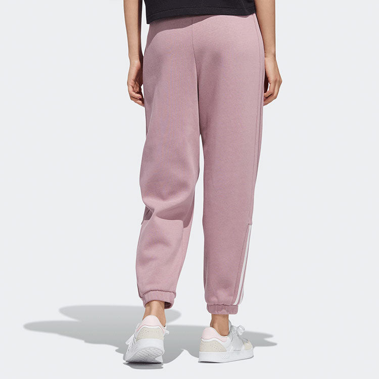 (WMNS) adidas Neo JAN Pants 'Pink White' HF7296