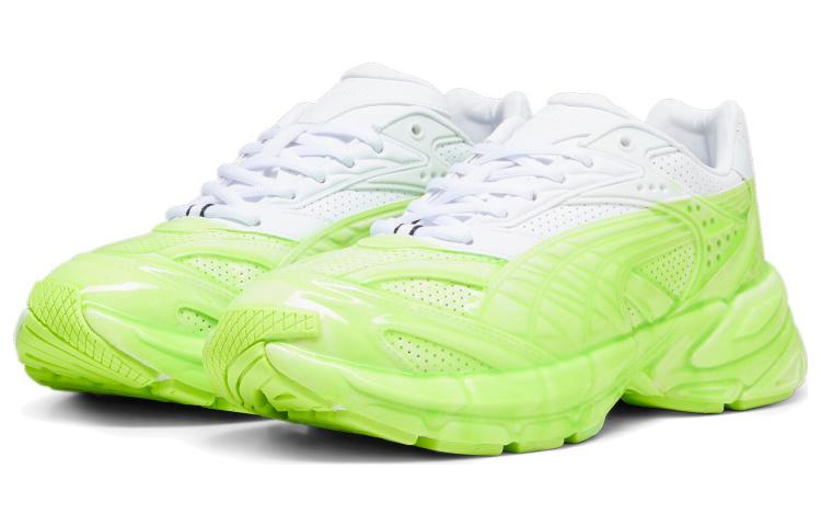 PUMA Velophasis Slime 'White Neon Green' 393754-01
