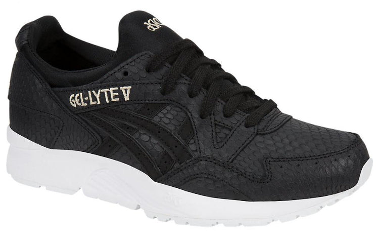 (WMNS) ASICS Gel-Lyte 5 'Black Snake Skin' H7E8L-9090