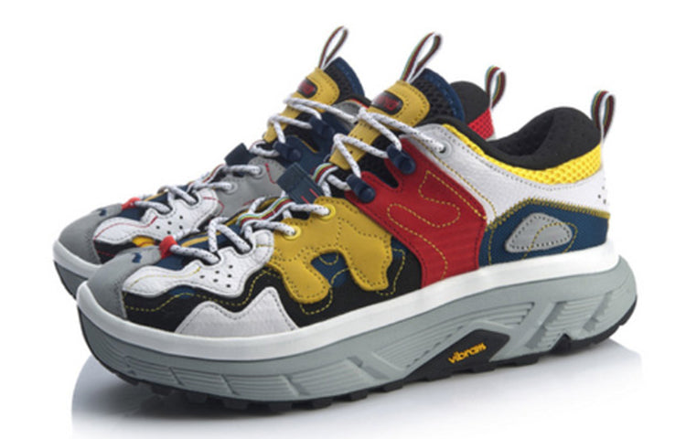 (WMNS) Li-Ning Ace Low 'Multicolor Yellow' AGBQ072-2