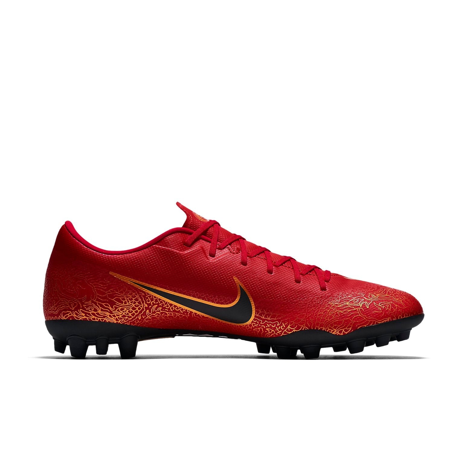 Nike Vapor 12 Academy CR7 AG-R 'Red Gold Black' AQ0336-601