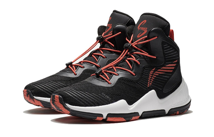 (GS) Li-Ning Strike Mid 'Black Orange' YKBP006-7