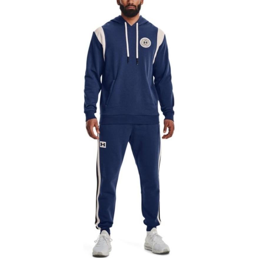 Under Armour Rival Fleece Alma Mater Hoodie 'Blue White' 1373829-404