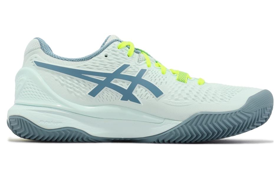 (WMNS) ASICS GEL-Resolution 9 Clay 'Restful Teal Yellow' 1042A224400