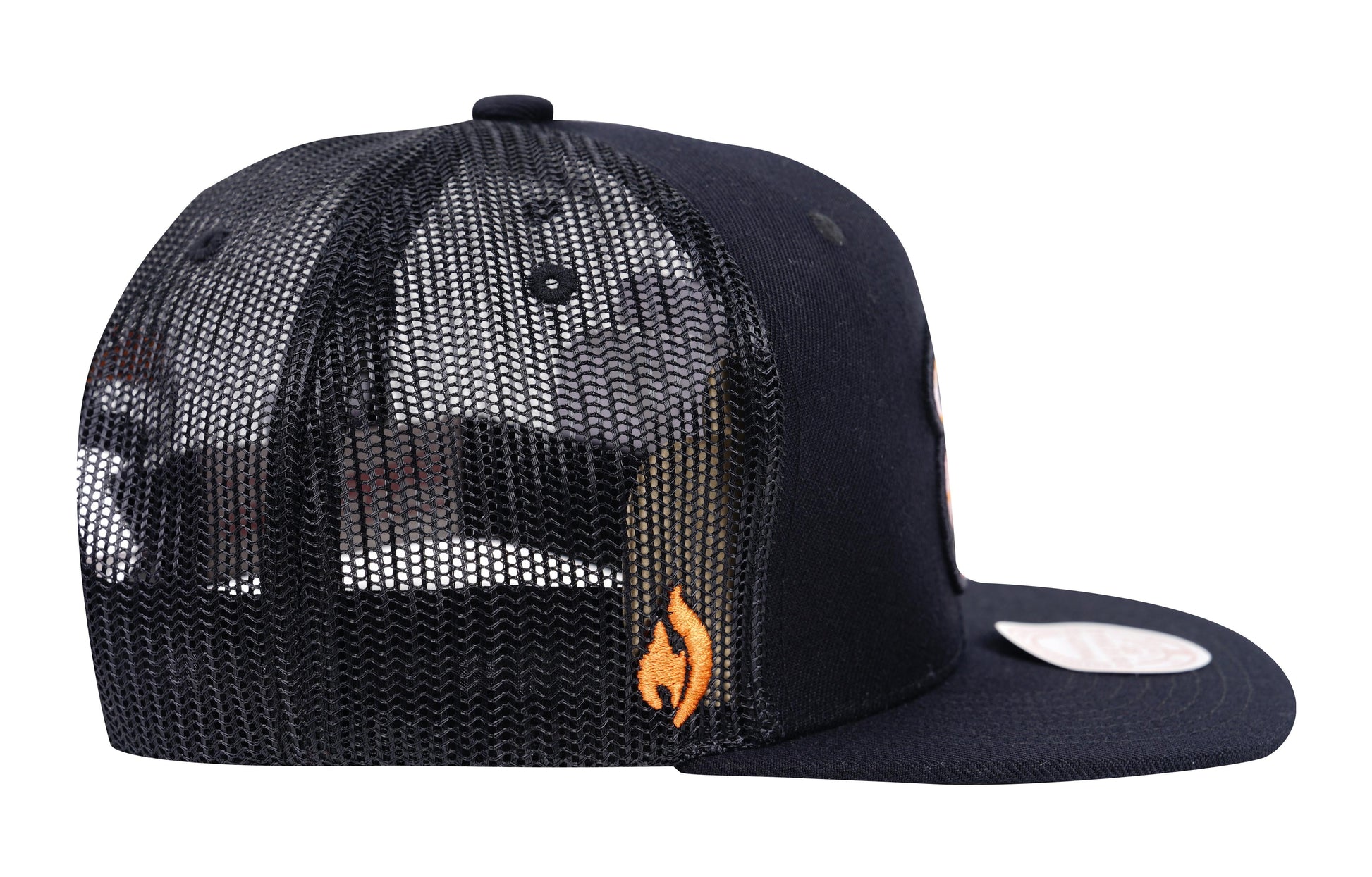 Mitchell & Ness x Nicky Jam Trucker Caps 'Miami Heat' 6HSSRI21054-MHEBLCK