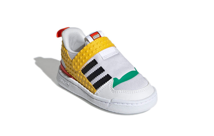 (TD) adidas LEGO x Forum 360 'White Equipment Yellow' Q46515