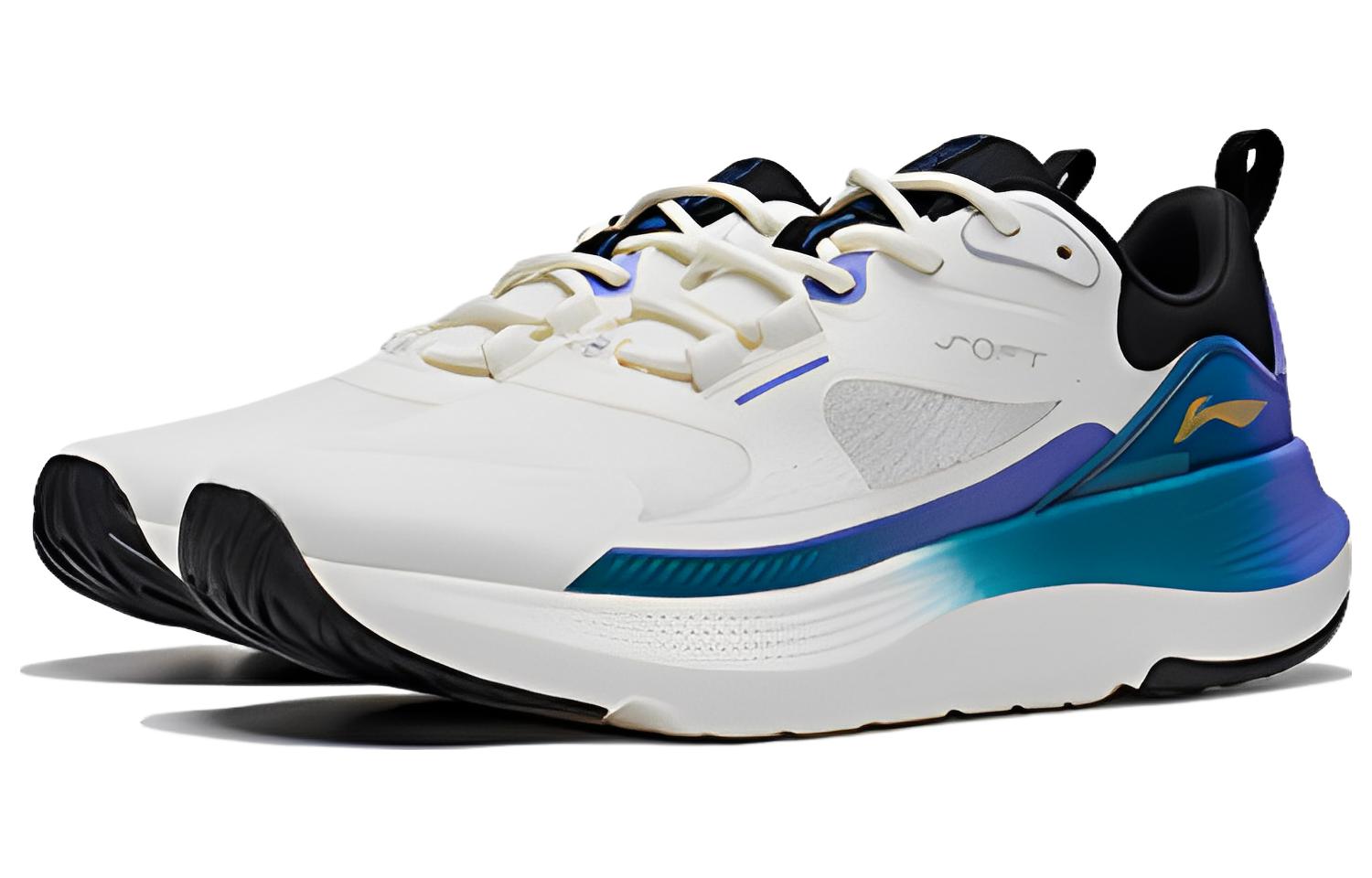 Li-Ning Soft Go 'White Blue Purple' AGLT125-1