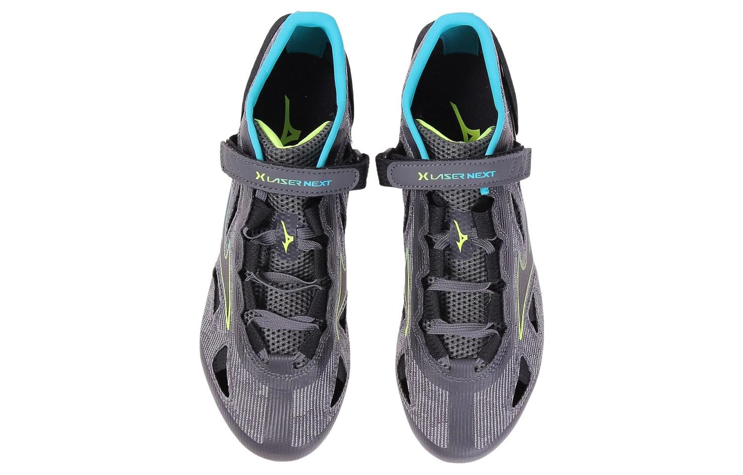 Mizuno Laser Next 2 'Black Gray Blue' U1GA220338