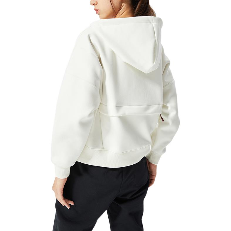 (WMNS) New Balance Athletics Full-Zip Jacket Asia Sizing 'White' AWJ21315-IV