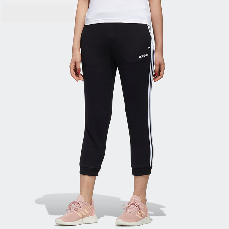 (WMNS) adidas Neo Essentials 3-Stripes Pants 'Black' GJ7949