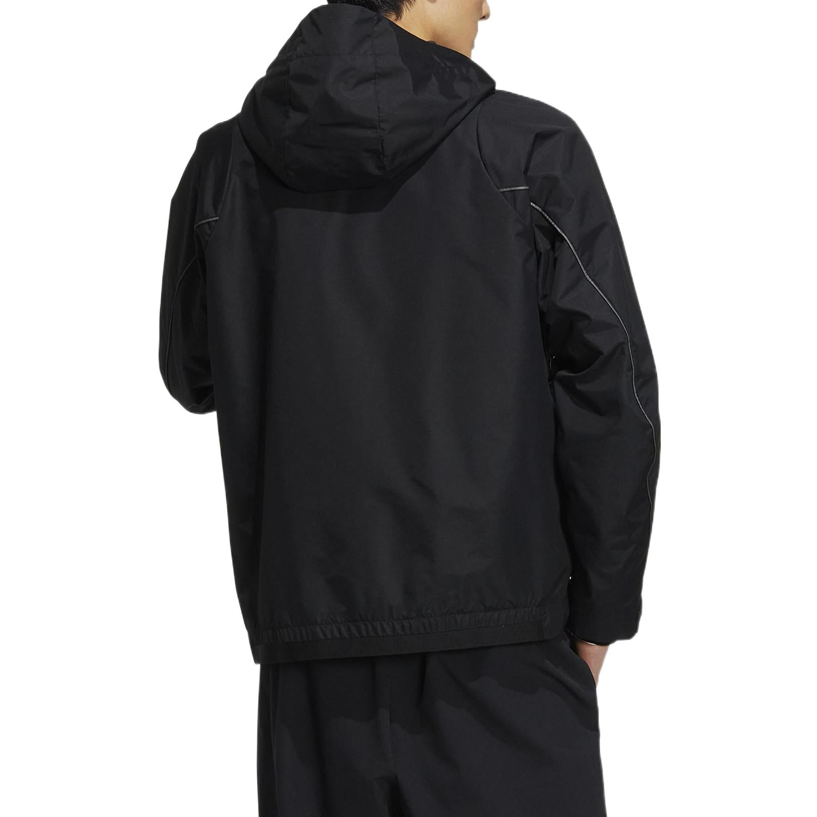 adidas Tech Must Haves Woven Jacket Asia Sizing 'Black' HY5831