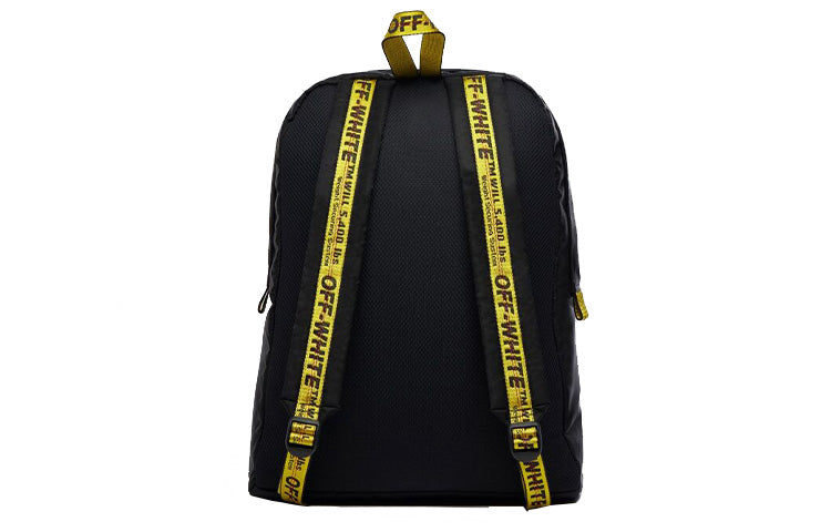 Men's Off-White Black Backpack OMNB019F21FAB00310