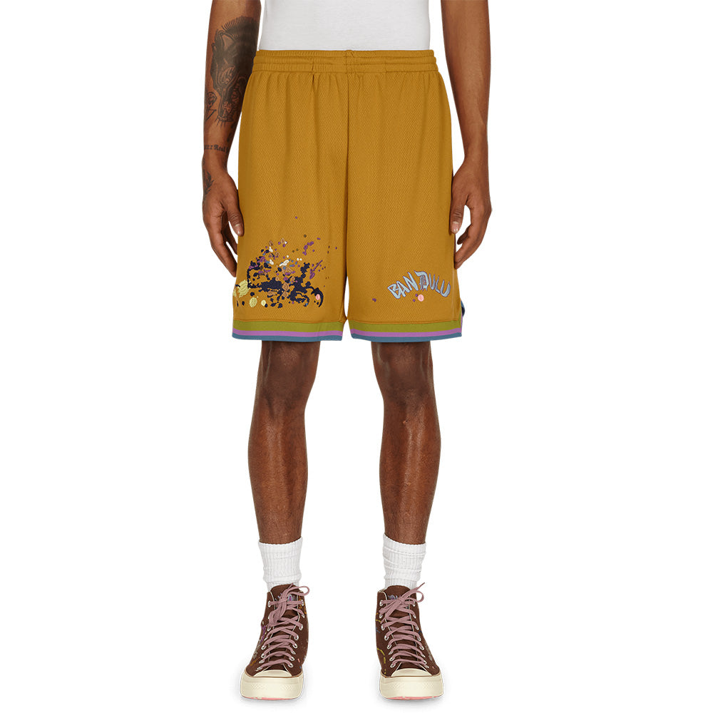 Converse x Bandulu Basketball Shorts Asia Sizing 'Brown' 10021727-A01