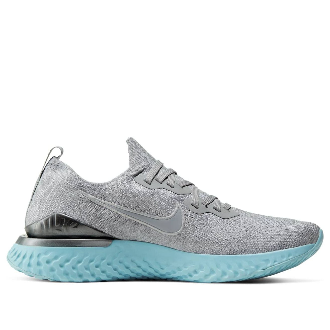 (WMNS) Nike Epic React Flyknit 2 'Wolf Grey Ocean Bliss' BQ8927-007