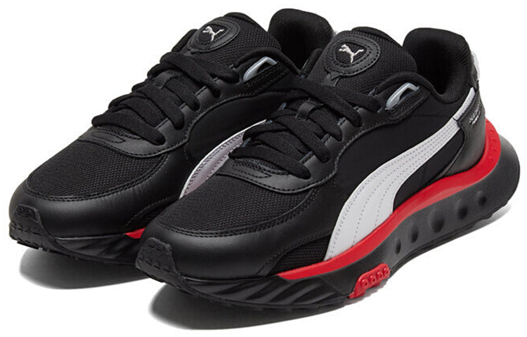 PUMA Wild Rider Route 'Black Poppy Red' 381597-01