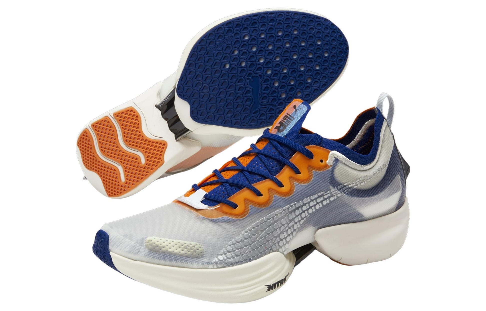 PUMA Only-1 x Fast-R Nitro Elite 'Grey Blue Orange' 378311-01