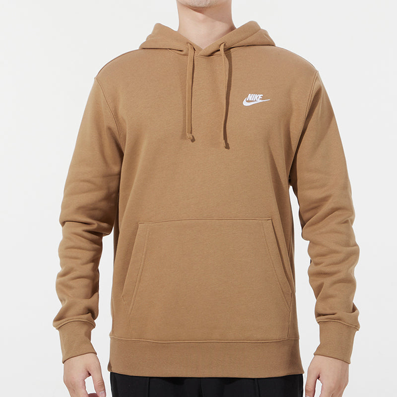 Nike Sportswear Club Fleece Stay Warm Pullover hooded Sports Khaki BV2655-258