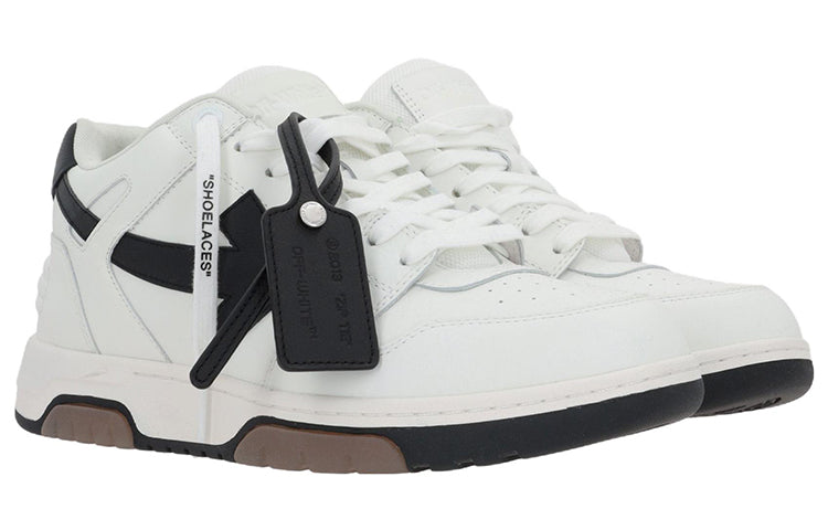 (WMNS) Off-White Out Of Office Low-Top Sneaker 'White Black' OWIA259C99LEA0030110